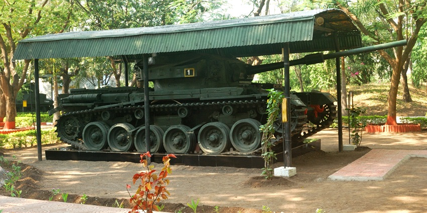 Cavalry Museum, among the best places to visit in Ahmednagar, exhibits armoured evolution.