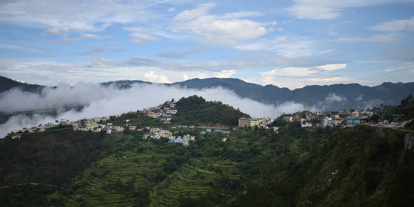The Old Tehri Road lake in Chamba is a beautiful sight to behold when visiting this hill station