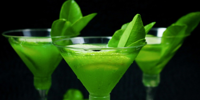 Snapshot of the drink in the bar—new year party in Ludhiana