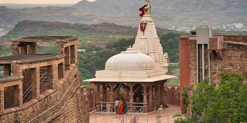 Chamunda Mata Temple on Chotila Hill offers a spiritual haven and panoramic views.