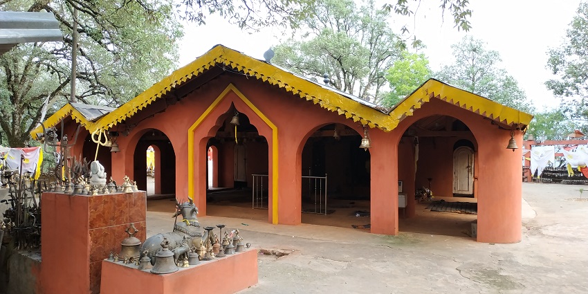 Chandan Nath Temple consists of traditional Nepali wood carving with a sacred environment.