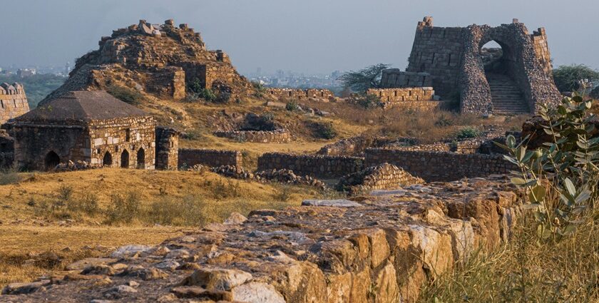 View of best Chandigarh forts to explore ancient history.