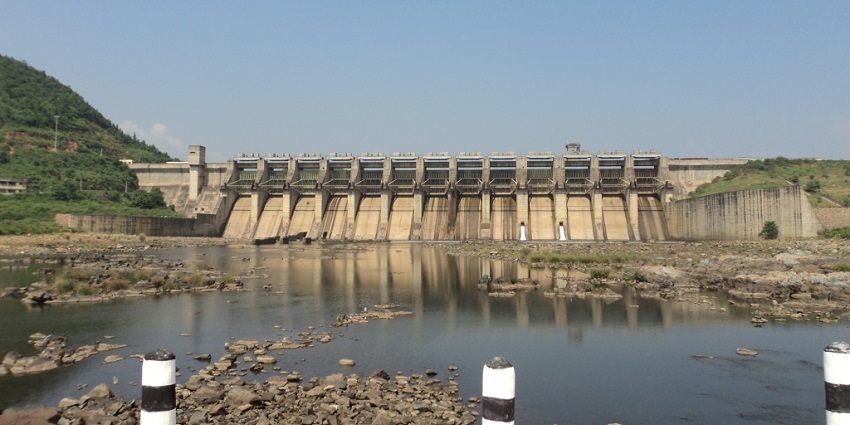 View of Chandil Dam showcasing the scenic surroundings of the Subarnarekha River.