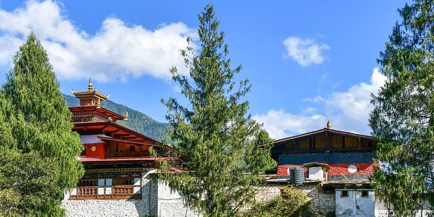 Changangkha Lhakhang temple, an important religious site in Thimphu.