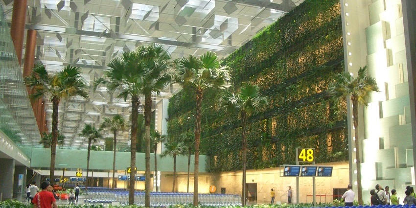 Changi Airport is located in Singapore and connects significantly with global destinations.