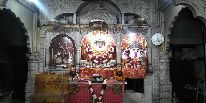 A view of Chauth Mata Ka Mandir which is one of the places to visit in Sawai Madhopur.