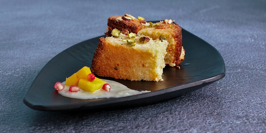 Chenna Poda is entirely made from cottage cheese as well as caramelised sugar, with dry fruits.