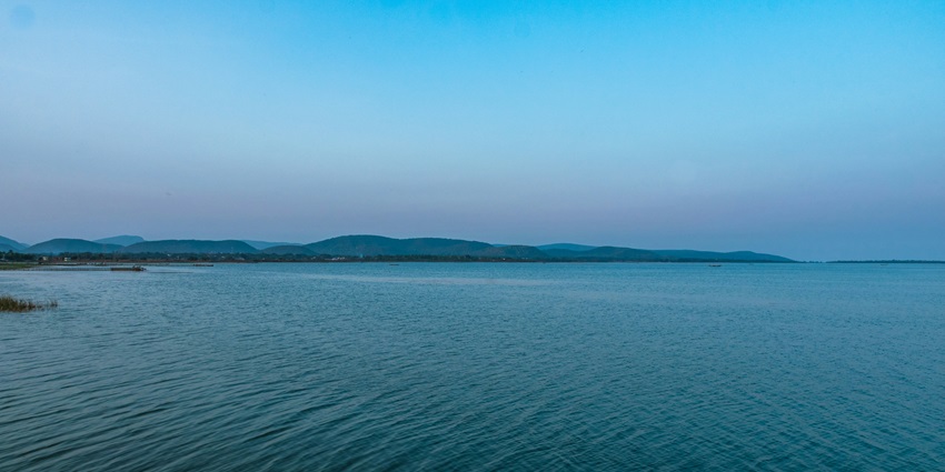Chilika Lake is one of the most stunning places to visit after paragliding in Odisha.