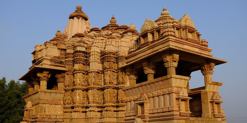 The Chitragupta Temple dedicated to the Sun God, Surya, located in Khajuraho, is a popular tourist attraction near Varaha Temple.