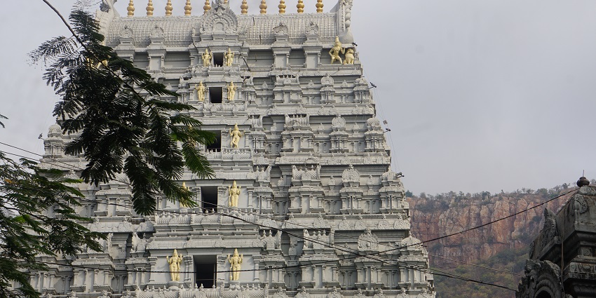 Venkateswara Temple is a landmark situated in the hill town of Tirumala in Chittoor district