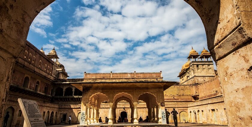 The view of Churu Fort in Rajasthan with its historical legacy and grandeur