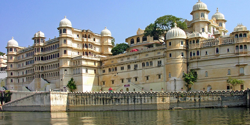 City Palace with the lake in front, a popular destination near Marvel Water Park