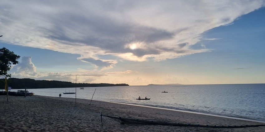 Snapshot of the beautiful Coco Beach sunset view a iconic place to explore near Candolim
