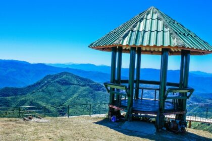 The scenic view from hill stations near Hubli, a major attraction for tourists.