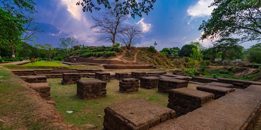 South East Corner view of the Elephant stables at Barabati Fort near Charchika Temple