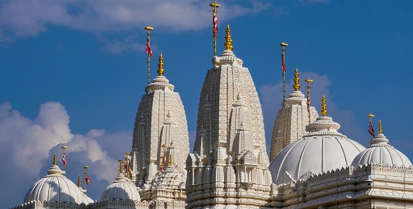 BAPS Shri Swaminarayan Mandir Temple, a grand example of Dakor temples' architecture