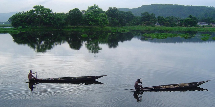 A breathtaking view of Deepor Beel, a birdwatcher's paradise in the region of Assam.
