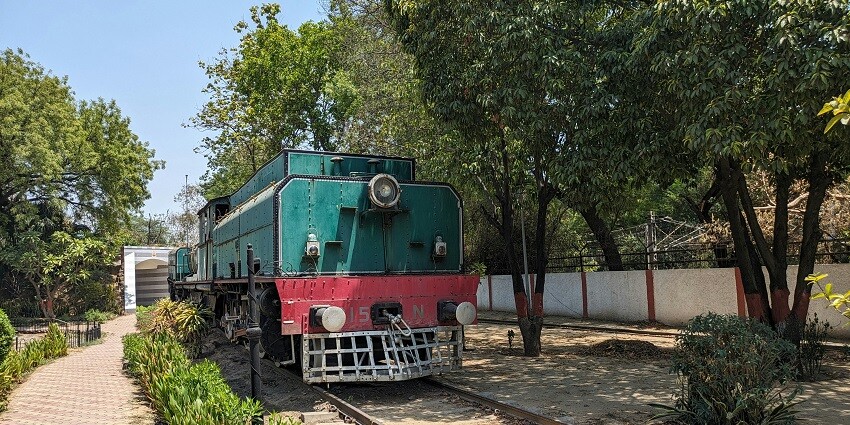 Delhi Railway Museum is one of the best places to visit in Delhi with family for fun.