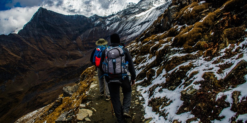 The journey to Deo Tibba Base Camp which is considered one of the top 10 Manali trekking trails