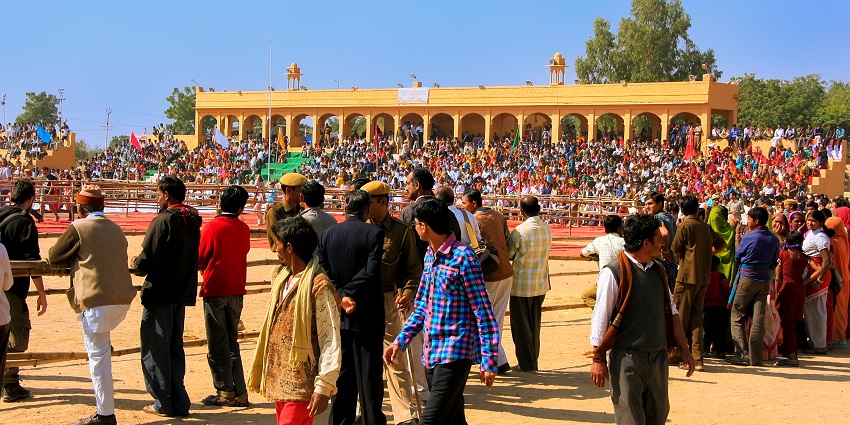 Desert Festival of Jaisalmer, showcasing traditional performances and cultural activities, a top event in January