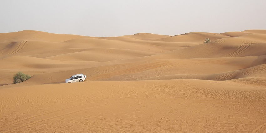 Desert safari experience in Jaisalmer, offering thrilling rides and spectacular views, one of the things to do in Jaisalmer
