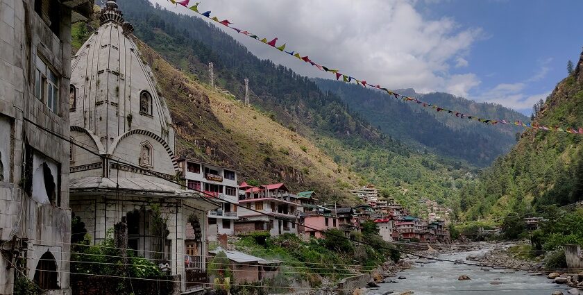 Historical Deulajhari Hot Spring and the temple complex visible in the background.