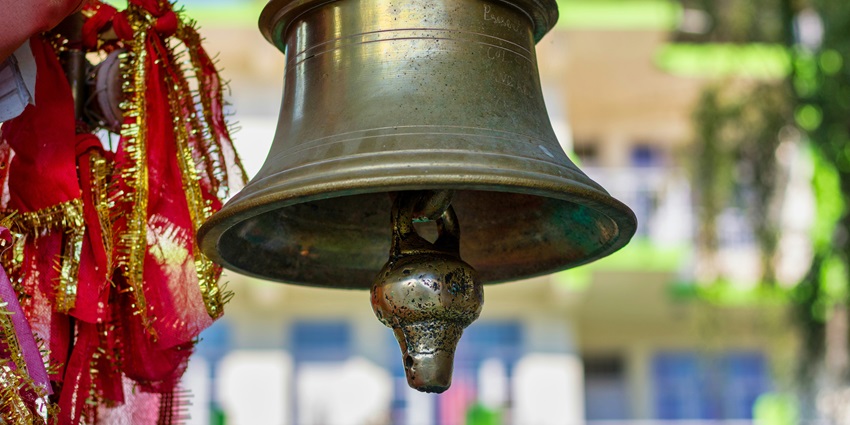 Offer prayers at Devaki Krishna Temple - one of the offbeat places to visit in Goa in June.