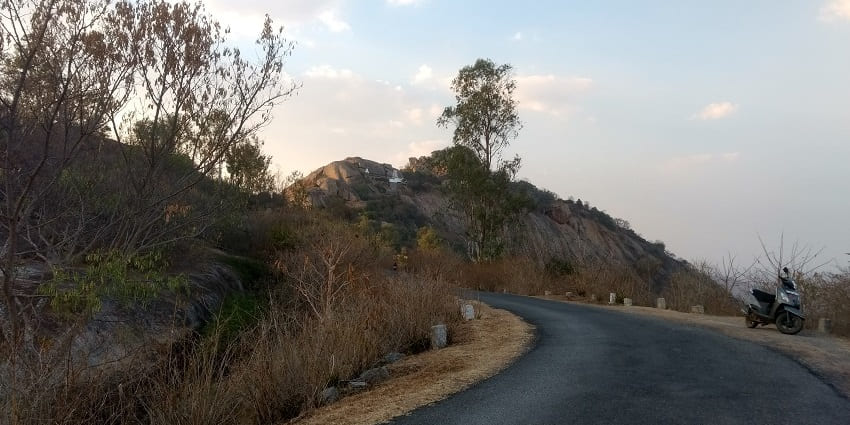 Devarayanadurga Hill is a rocky hill dotted with old temples and verdant trees