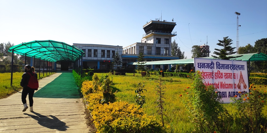 Dhangadhi Airport is the main connecting link to reach Shuklaphanta National Park by air.