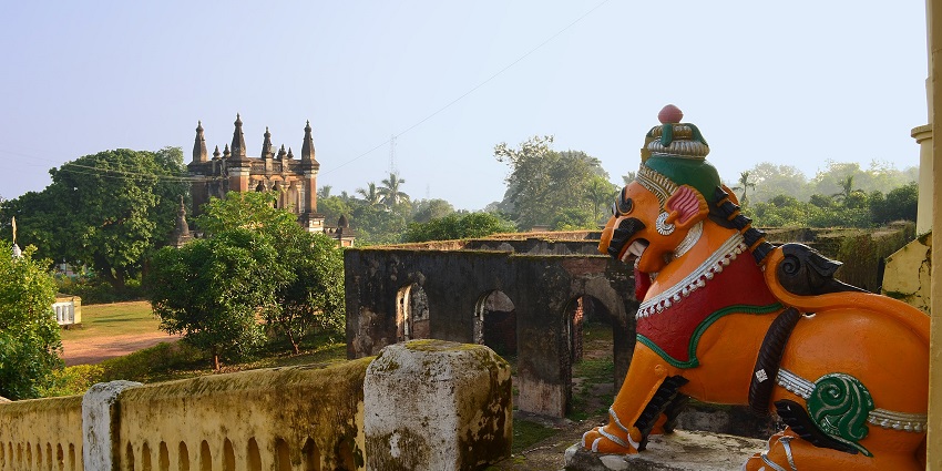 Dhenkanal Palace is one of the most ancient palaces in the region in the state of Odisha.