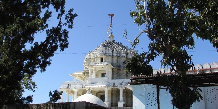The stunning Dilwara Temple at Mount Abu, with intricate carvings, near Achalgarh Fort.