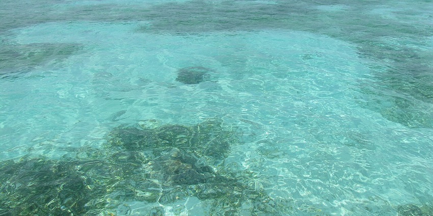 Blue Lagoons In Kalpeni, Lakshadweep.