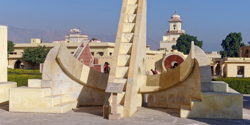 Exploring Rashivilaya Yantra, a notable astronomical instrument from the 18th century, is the best thing to do in Jaipur.