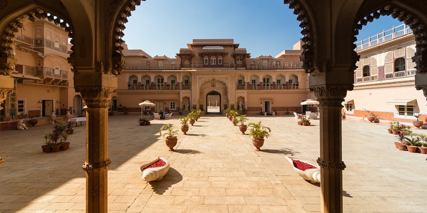 Architectural beauty like the famous heritage site, Mokham Vilas near Kishangarh.
