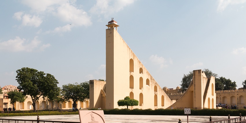 Explore Jantar Mantar featuring ancient astronomical instruments, popular in things to do in Jaipur for couples interested in history.