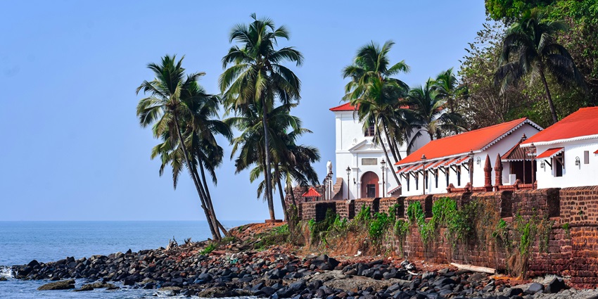 A glimpse of Divar Island which is one of the beautiful places to visit in Goa In May.