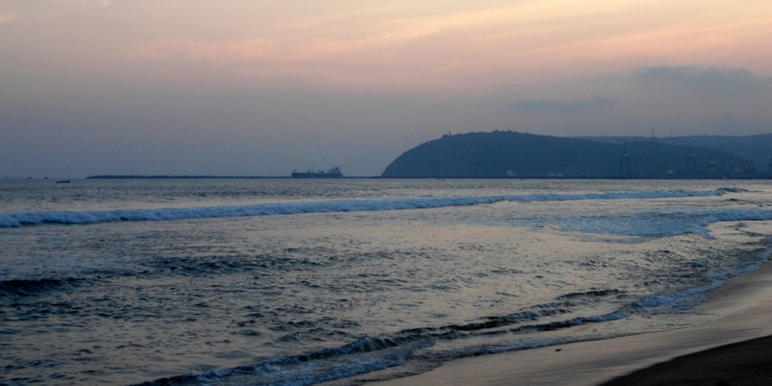 Dolphin’s Nose is one of the famous places to visit in Vizag with scenic viewpoint.
