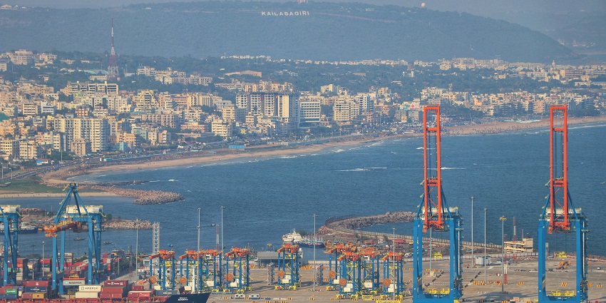 Witness the beautiful views of Dolphin’s Nose, a place to visit after paragliding in Vizag.