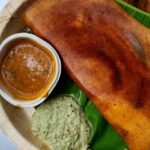 Dosa is one of the best street food in Raipur for tourists seeking south Indian flavours