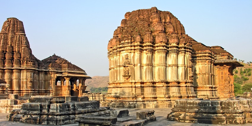 The sacred Eklingji Temple, a famous pilgrimage site, a stunning place to visit near Nathdwara.