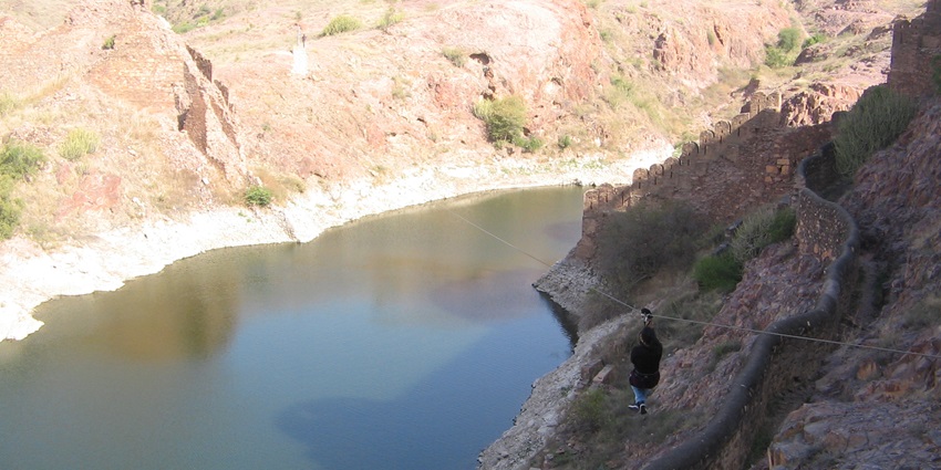 Ziplining at Flying Fox is one of the best things to do in Jodhpur for all travellers.