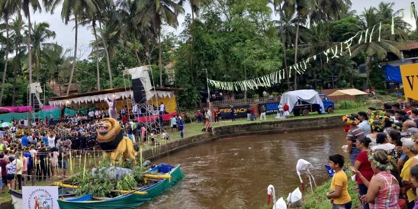 Partake in the São João boat festival as part of the top things to do in Goa in July