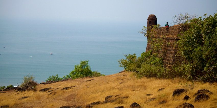 Visiting the HillTop Goa and taking in the views is one of the top things to do in Anjuna.