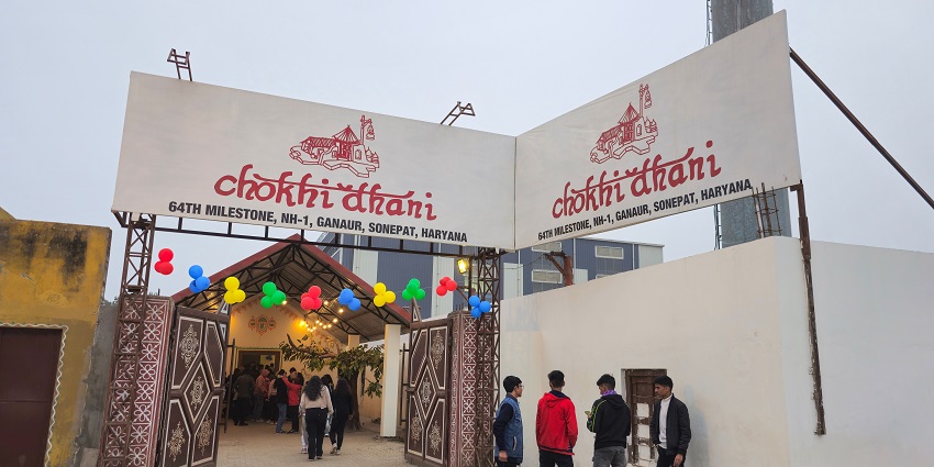 Cherishing some exotic flavours at Chokhi Dhani is among the best things to do in Sonipat.