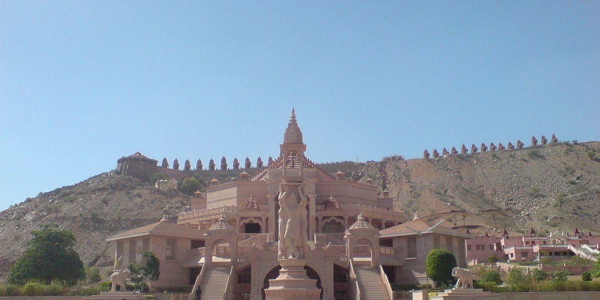 Nareli Jain Temple's serene atmosphere and stunning architecture, are ideal for reflection.