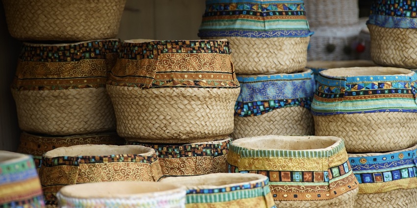 Explore the unique Rajasthani handicraft goods at the Desert Handicrafts Market in Barmer