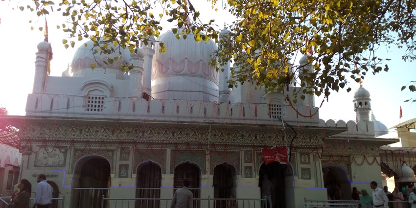 Mata Mansa Devi Mandir is a prominent Hindu temple surrounded by greenery and serenity.