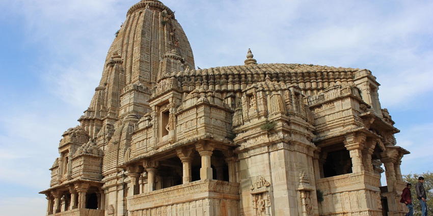 Meera Temple in Chittorgarh, a UNESCO World Heritage Site, showcasing exquisite Rajput architecture.