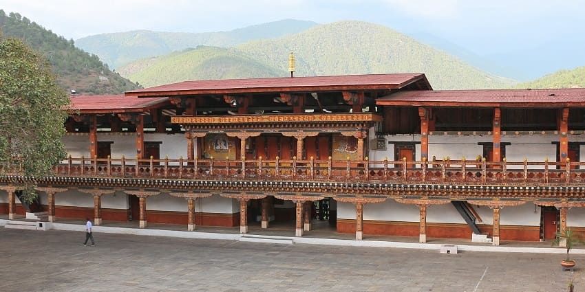 Stunning fortress-monastery at the river confluence, one of the popular things to see in Bhutan.