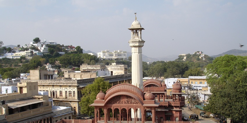 Nasiyan Jain Temple’s intricate golden interiors, is one of the best things to do in Ajmer.